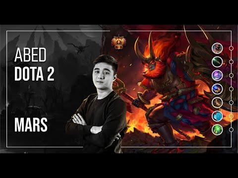 Abed Mars Mid Lane Dota 2 | Ranked Match | Gameplay