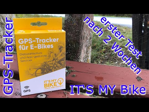 GPS-Tracking mit "IT's MY BIKE" erster Test nach 2 Wochen