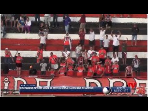APUCARANA SPORTS VENCE O PSTC EM CASA NA DIVISÃO DE ACESSO