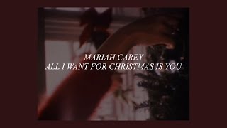 all i want for christmas is you - mariah carey (lyrics)