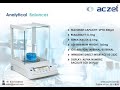 Analytical Balances CY-C/CY Series : ACZET