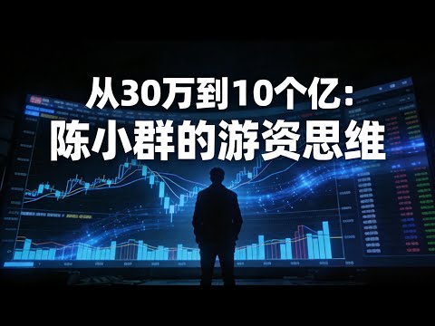 从 30 万到 10 个亿：陈小群的游资思维