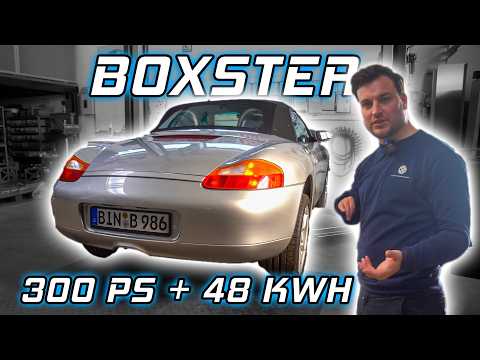 PORSCHE BOXSTER 986 ELECTRIC | 300 HP TESLA + 48 kWh BATTERY IN A FORGOTTEN PORSCHE | PART 1 | ES...