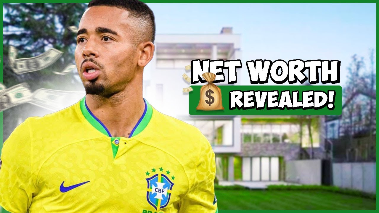 Gabriel Jesus's CRAZY Net Worth Revealed ⭐ (2023)