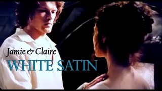 Outlander. Jamie and Claire. White Satin.