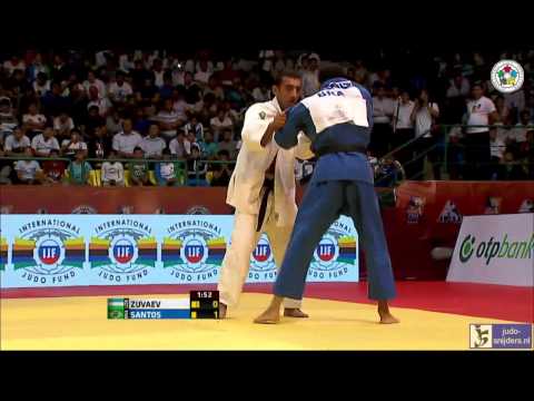Judo 2013 Grand Prix Tashkent: Zuvaev (UZB) - Santos (BRA) [-60kg] bronze