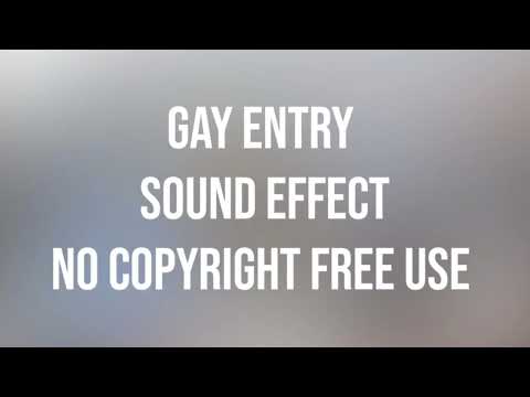 Gay Entry - Funny Sound Effect (No Copyright Free Use)