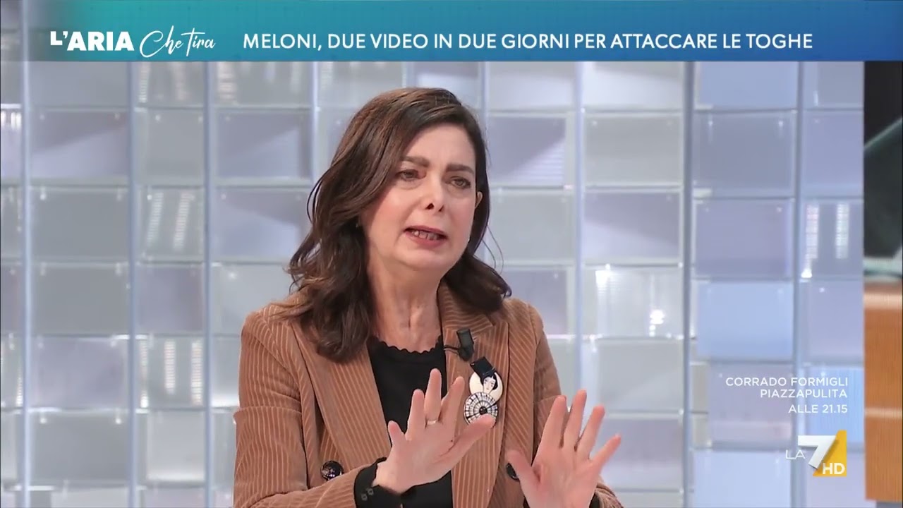 Giustizia, Laura Boldrini: "Il richiamo è rivolto a chi ha responsabilità istituzionali ...