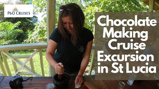 Hotel Chocolat Cruise Excursion from P&O Cruises: luxury in St Lucia