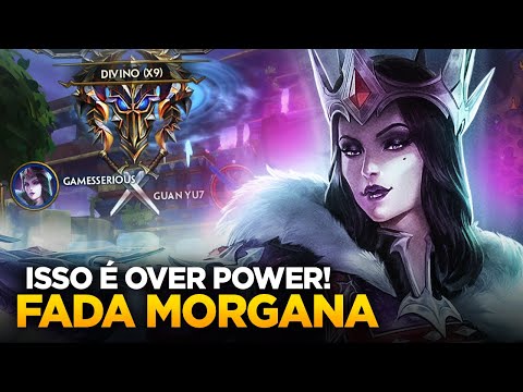 SMITE - MORGAN LE FAY COM A MELHOR BUILD!