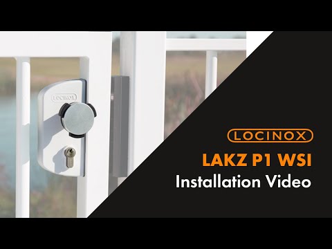 Vidéo d'installation bouton pour portillon de piscine Kidloc Locinox