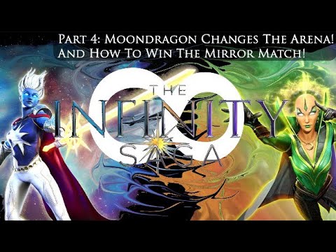 Infinity Saga Pt. 4 Moondragon changes the arena! How to win the mirror match!