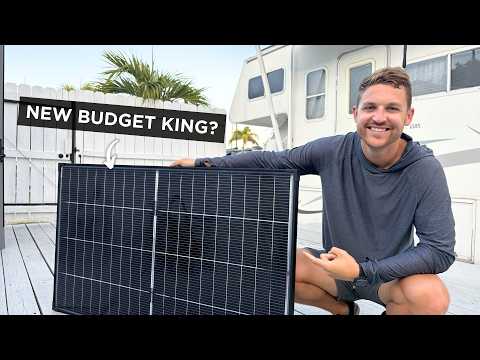 I Finally Tested the VIRAL Amazon Solar Panels (Better than Renogy?)