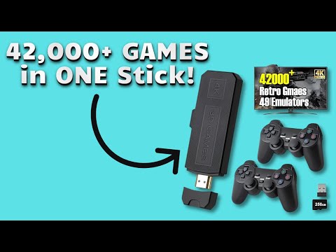 Best Plug & Play Retro Game Console? | 42,000+ Classic Games on This Wireless Game Stick! 🎮