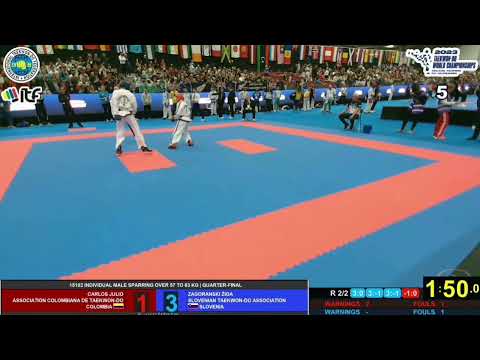 Julio Carlos vs Ziga Zagoranski | Quarter Finals -63 kg | ITF World Championships 2023 Finland