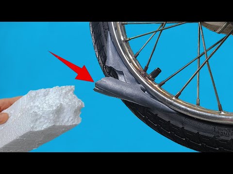 Tại sao tôi không biết điều này sớm hơn! Cách sửa săm xe bị hỏng đơn giản trong 2 phút
