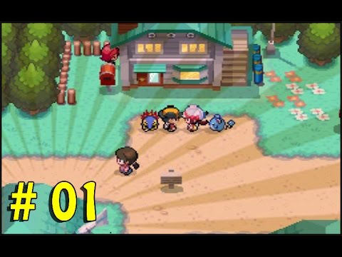 Let's Play - Pokemon Soul Silver - Episode 1 - Beginning of our Journey!