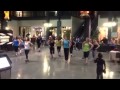 "Timber" flash mob 