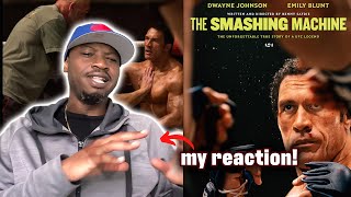 THE SMASHING MACHINE TRAILER REACTION! | DWAYNE JOHNSON EMILY BLUNT