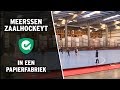 In Meerssen zaalhockeyen ze tegenwoordig in een papierfabriek