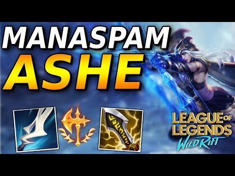 +++ MANASPAM ASHE - neues Build | Wild Rift Deutsch +++