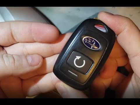 Subaru Remote Start Key Fob Battery Replacement