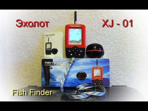 Обзор эхолота XJ - 01 из Китая. Хороший и недорогой. Тест