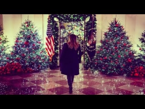 Melania Trump White House Merry CHRISTmas Tour to ALL - Scripture reading Isiah 9:6 Video
