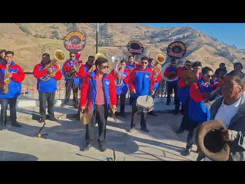 Filmaciones Wily Gomero en congas con la banda expresión congas ocros ancash director flores Gomero 