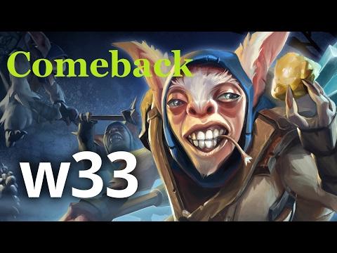 w33 pro Meepo best Comeback | Gameplay | Highlights — Dota 2