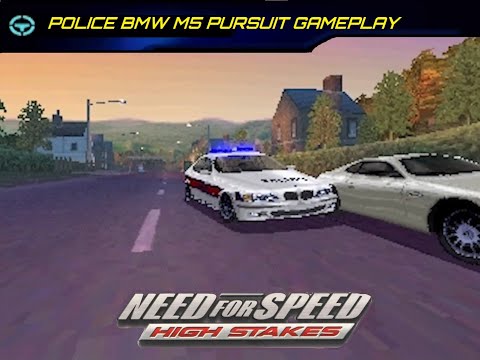 Need For Speed 4 High Stakes // BMW M5 Cop Gameplay