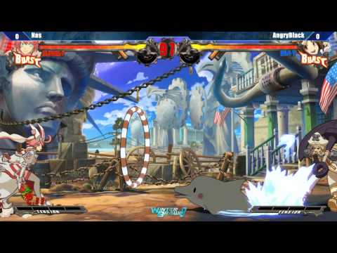 GGXrd Semis @ Winter Brawl 9 - Nas (Elphelt) vs AngryBlack (May) [720p/60fps]