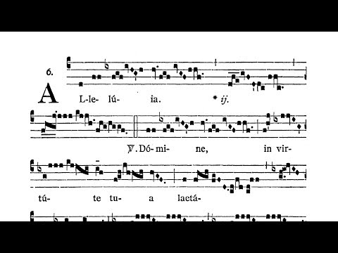 Dominica V post Pentecosten (V Sunday after Pentecost) - Alleluia (Domine in virtute tua)