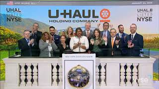 U-Haul Holding Company (NYSE: UHAL, UHAL.B) Rings The Opening Bell®