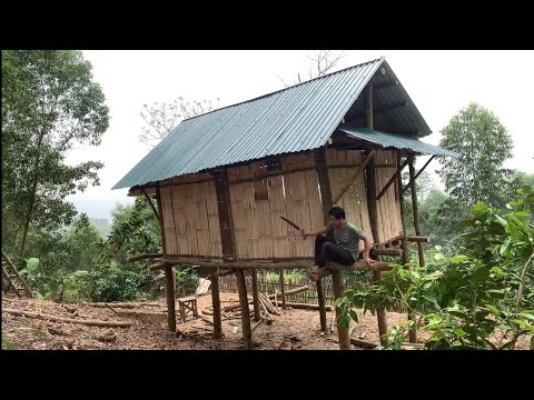 FULL VIDEO of building a new house from start to finish, survival instincts, building a life (EP 162