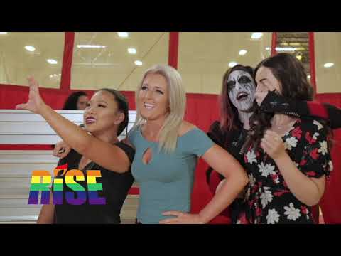 Alicia Atout Backstage with Bones of Contention from RISE - ASCENT, Episode 10 - Farewell, Virtuosa