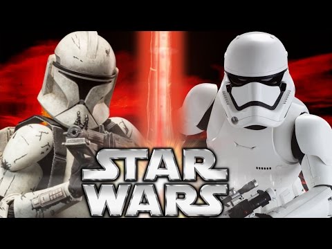 Clone Trooper vs. First Order Stormtrooper - Versus Series