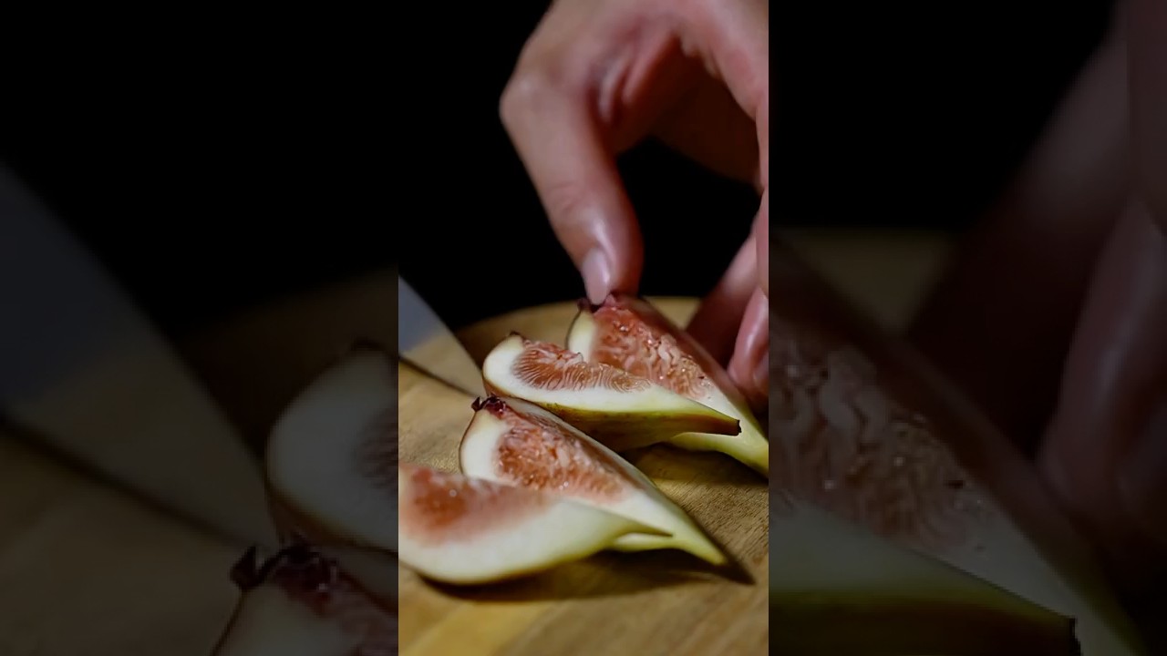 いちじくの美味しい食べ方 #asmr