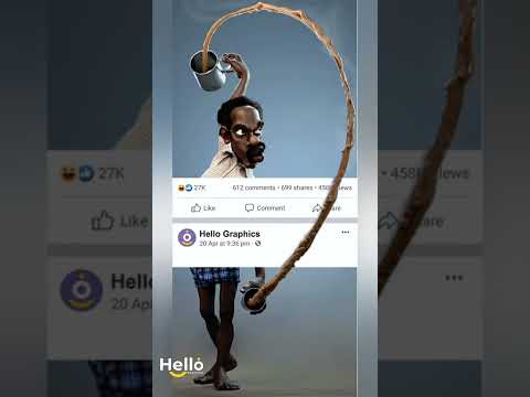 Social Media (Facebook Post) Manipulation | Photoshop