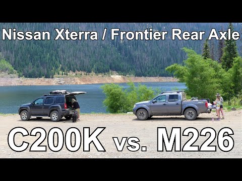 All About Nissan Xterra & Frontier Rear Axles: C200K vs. M226 Dana 44