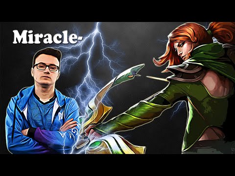 Miracle - Windranger Midlane | Dota 2 7.28c Gameplay