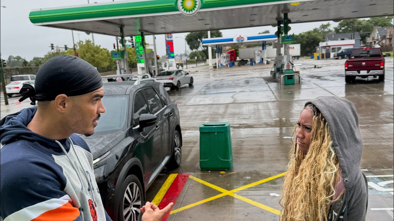 Destiny goes to the same gas station that rapper Bloodhound Q50 got 🔫☠️ at and Twan drops jewels