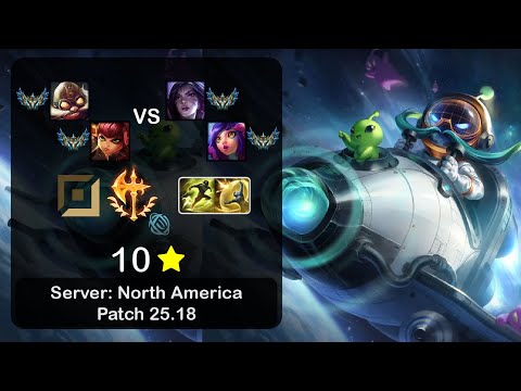 Corki ADC + Annie vs Kai'Sa + Neeko - NA Challenger - Patch 25.18