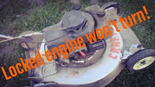 DIY Unseize a Locked Up Small Engine