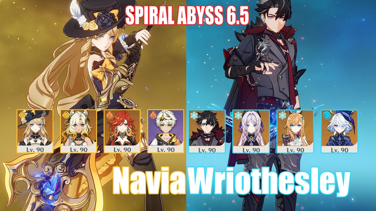 C0 Navia & C0 Wriothesley | Spiral Abyss 6.5 | Genshin Impact