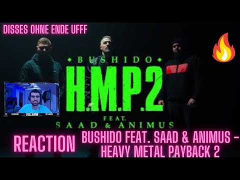 Ganz Deutschrap wird gedisst Bushido feat. Saad & Animus - Heavy Metal Payback 2 (Reaction)
