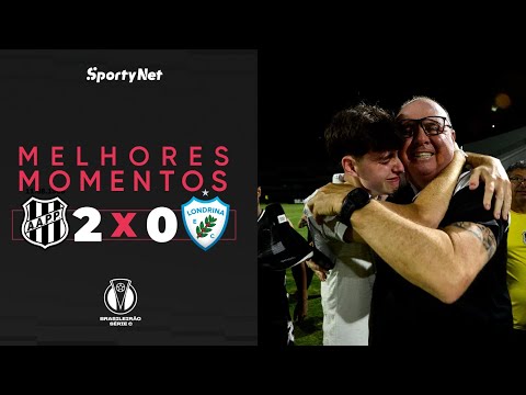 A PONTE É CAMPEÃ NACIONAL PELA PRIMEIRA VEZ - Ponte Preta 2x0 Londrina - Melhores Momentos - Série C
