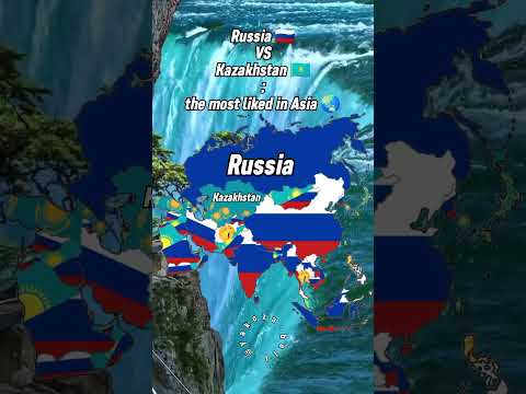 Russia 🇷🇺 VS Kazakhstan 🇰🇿: The most liked in Asia. #kazakhstan #russia #countries #astana #moscow