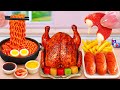 The Perfect Thanksgiving Turkey Miniature Grilled Turkey And Buldak Ramen Tina Mini Cooking