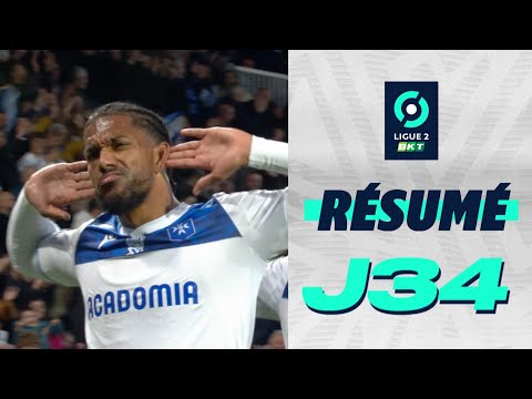 Résumé 34ème journée - Ligue 2 BKT / 2023-2024